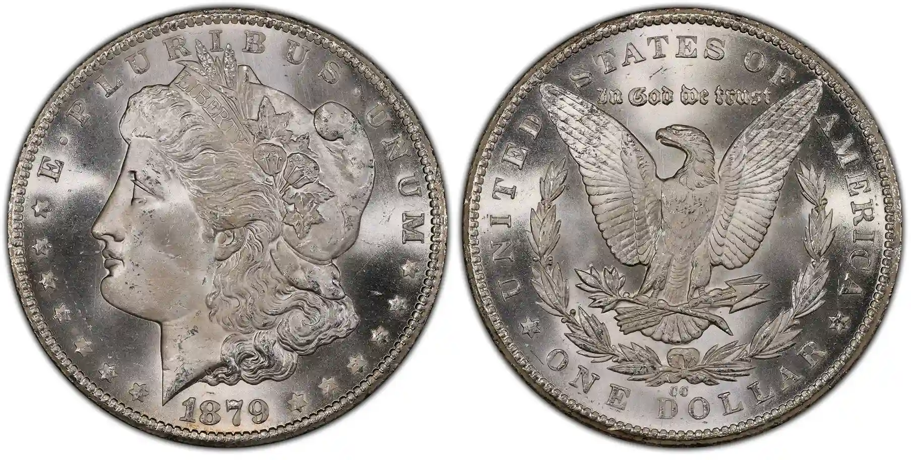 1879 CC Morgan Silver Dollar Coin